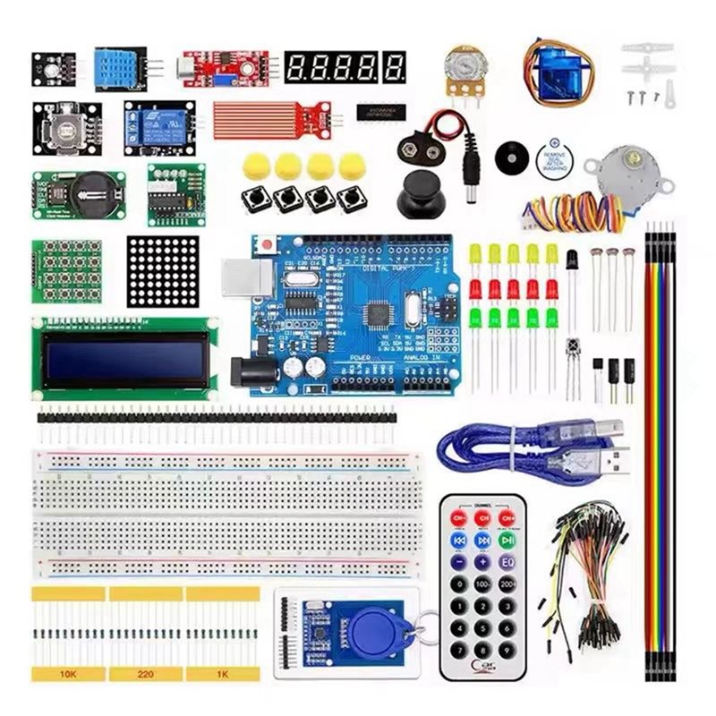 Diy Electronics Learning Kit - مجموعة أدوات Y23A-RFID للمبتدئين مع Arduino