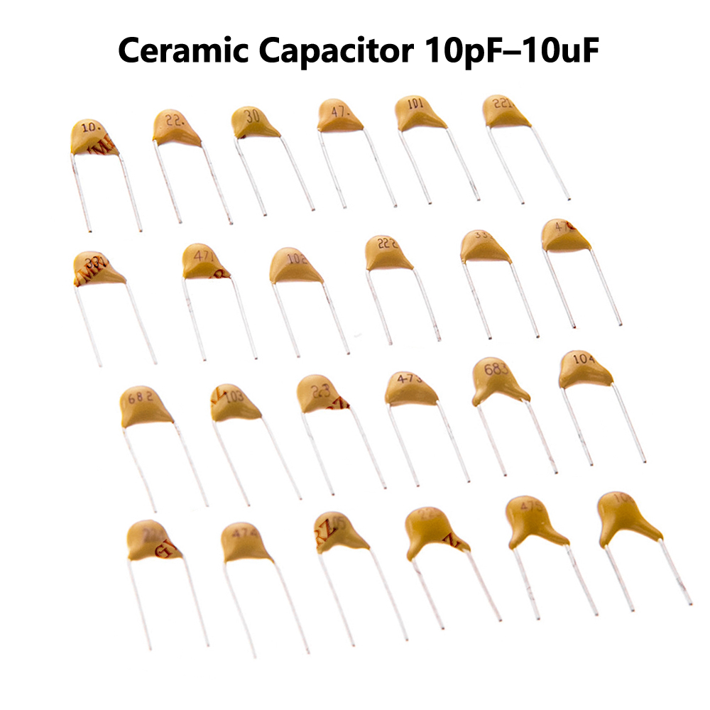 Capacitor Kit Assortment - مكثف سيراميك مونوليثيكي 30PF 47PF 100PF