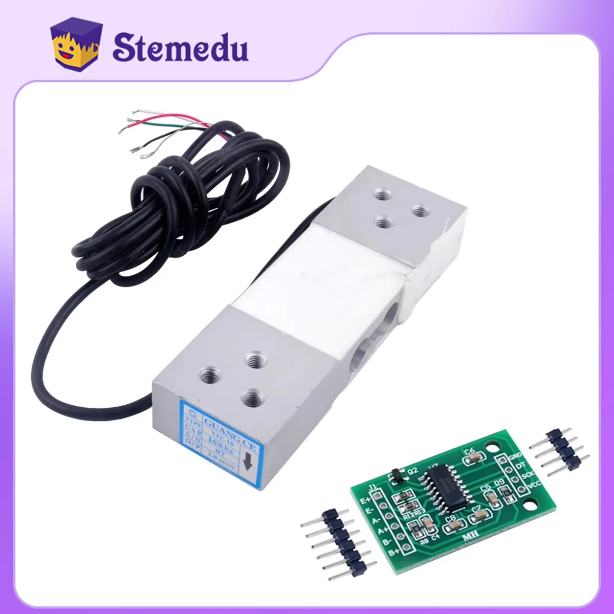 Diy Electronics Load Cell - مستشعر ضغط رقمي محمول YZC-1B بقدرة