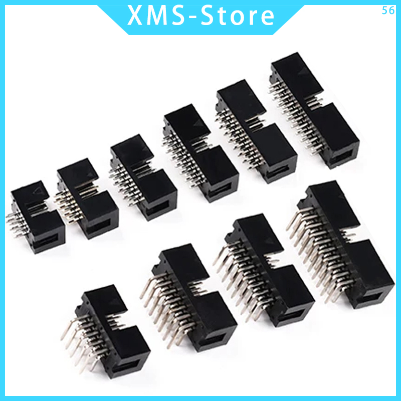 Male Female Header Pin - 10 قطعة dip 6P 10P 20P