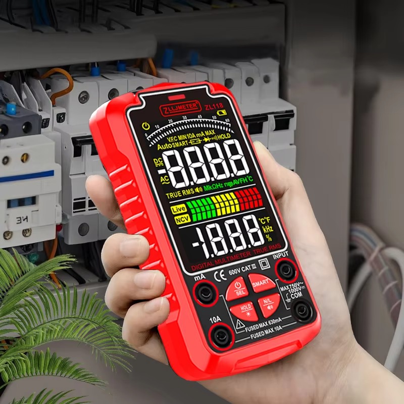 Multimeter Digital - مقياس رقمي متعدد المدى التلقائي مع