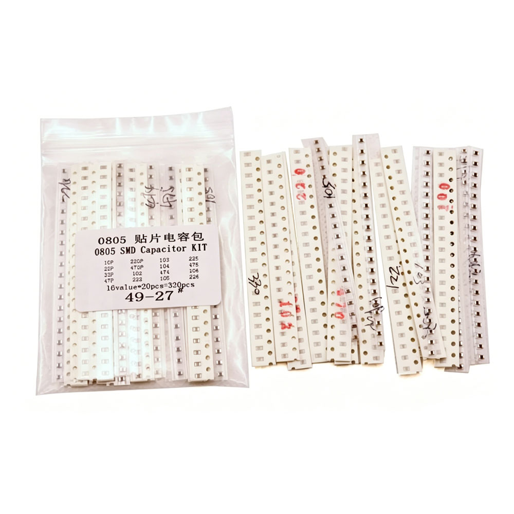 Capacitor Kit Assortment - مجموعة مكونات SMD متنوعة 320 قطعة