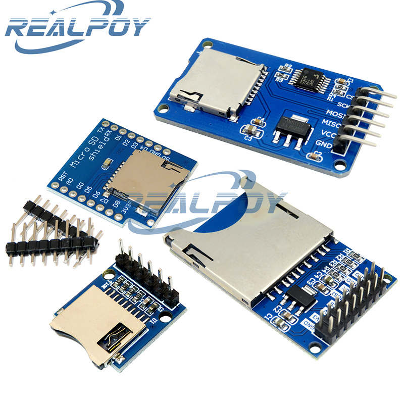 Sd Card Module Spi - وحدة تخزين بطاقة sd صغيرة D1