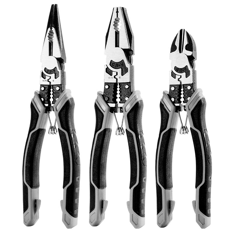 Wire Stripper Cutter - العالمي متعدد الوظائف قطري كماشة إبرة