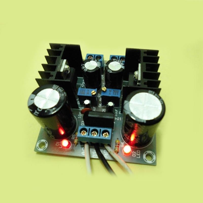 Diy Electronics For Sale - تنصهر LM317 + LM337 إيجابي سلبي