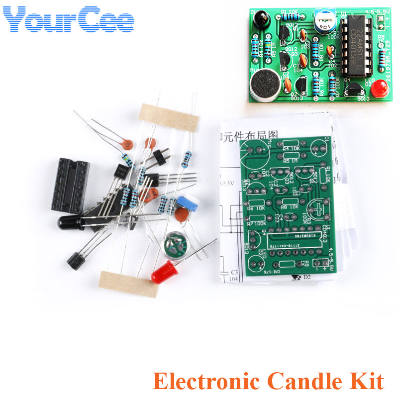 أضواء الشموع الإلكترونية التنا - مراجعة Diy Analog Electronics وسعره