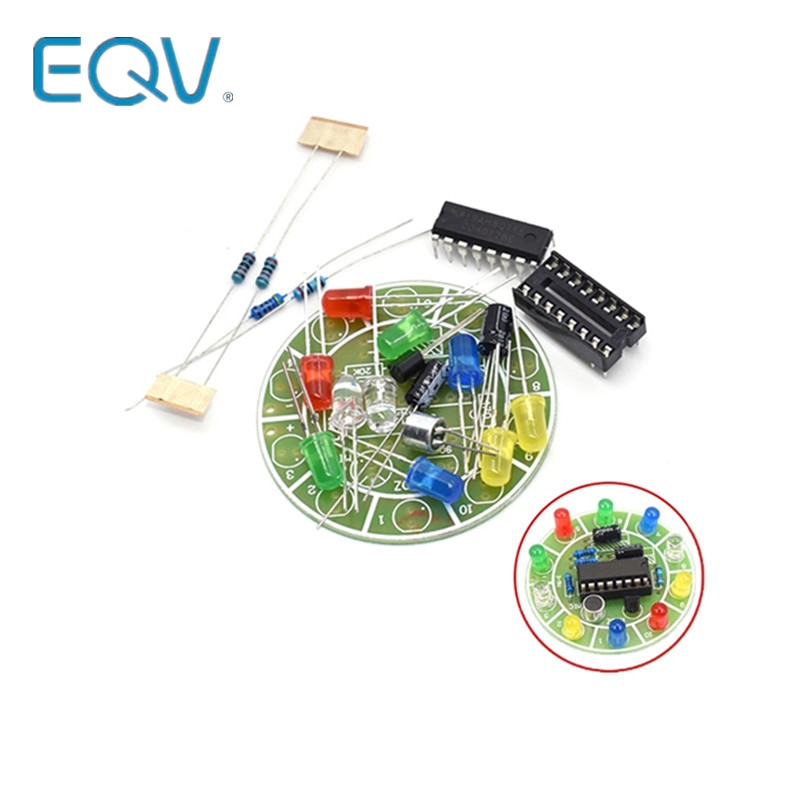 CD4017 التحكم الصوتي الملون ال - مراجعة Diy Electronics Lab وسعره
