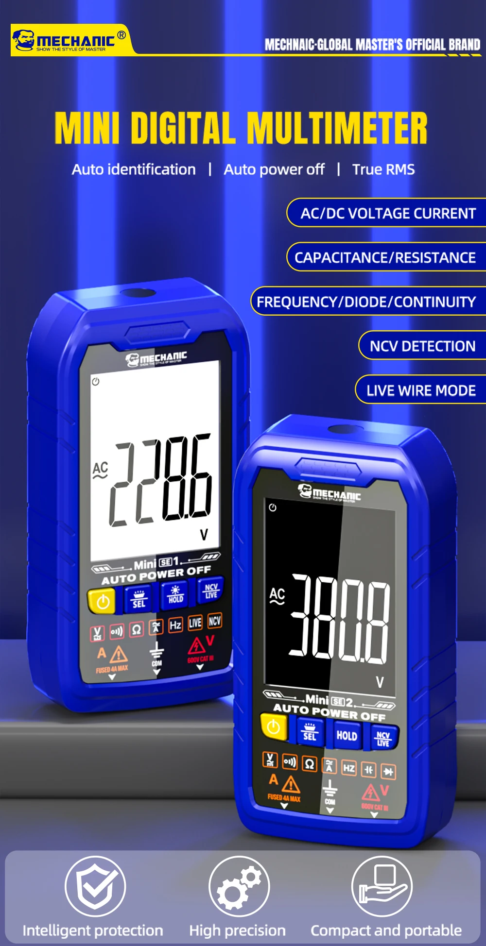 ميكانيكي رقمي متعدد صحيح RMS ا - مراجعة Multimeter Digital وسعره