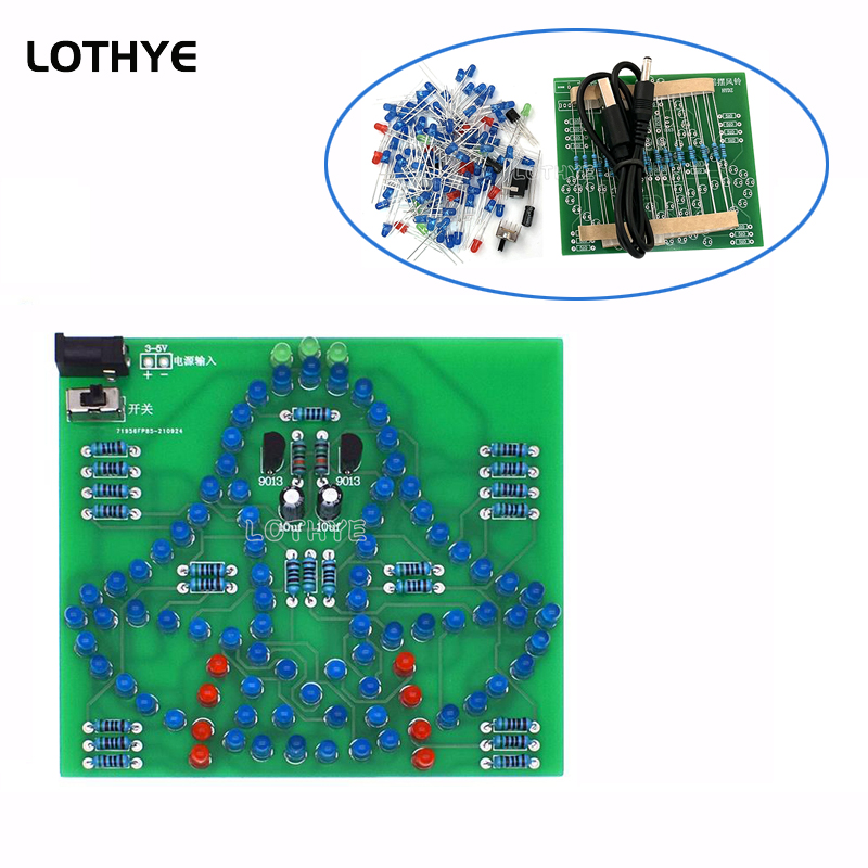 تيار مستمر 3-5 فولت مصباح ليد  - مراجعة Diy Analog Electronics وسعره
