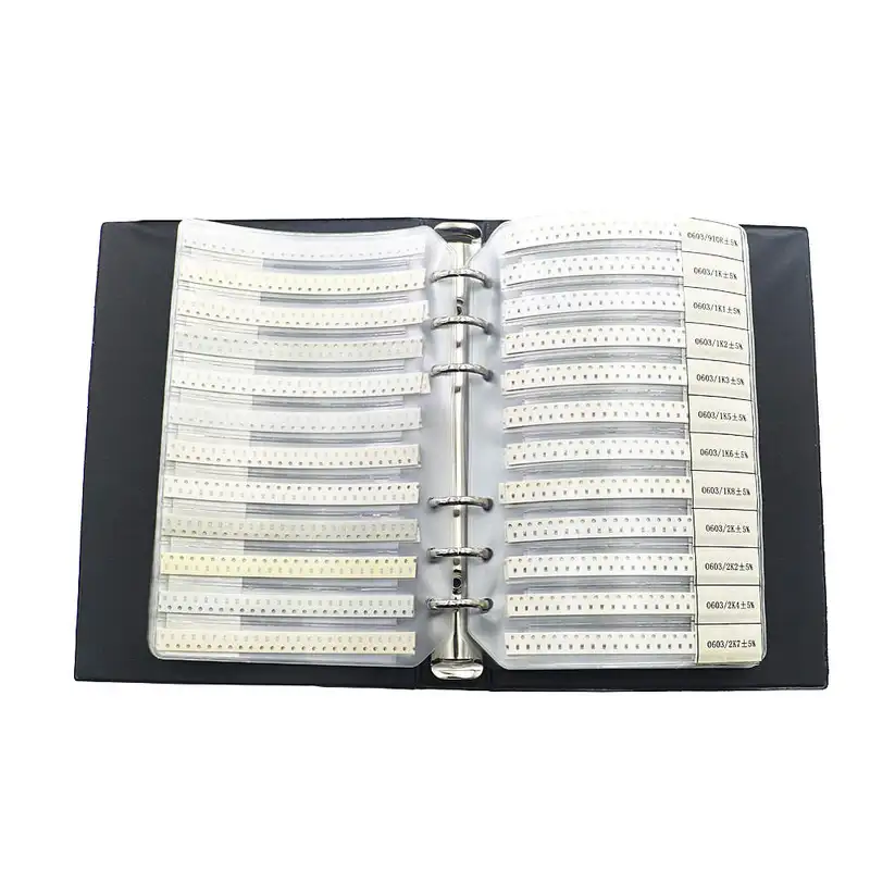 0603 SMD (0Ω-10MΩ) 170 قيمة ال - مراجعة Capacitor Kit Assortment وسعره