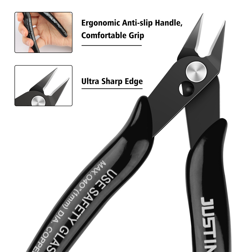 كماشة أنف مدببة صغيرة نموذج كم - مراجعة Wire Stripper Cutter وسعره