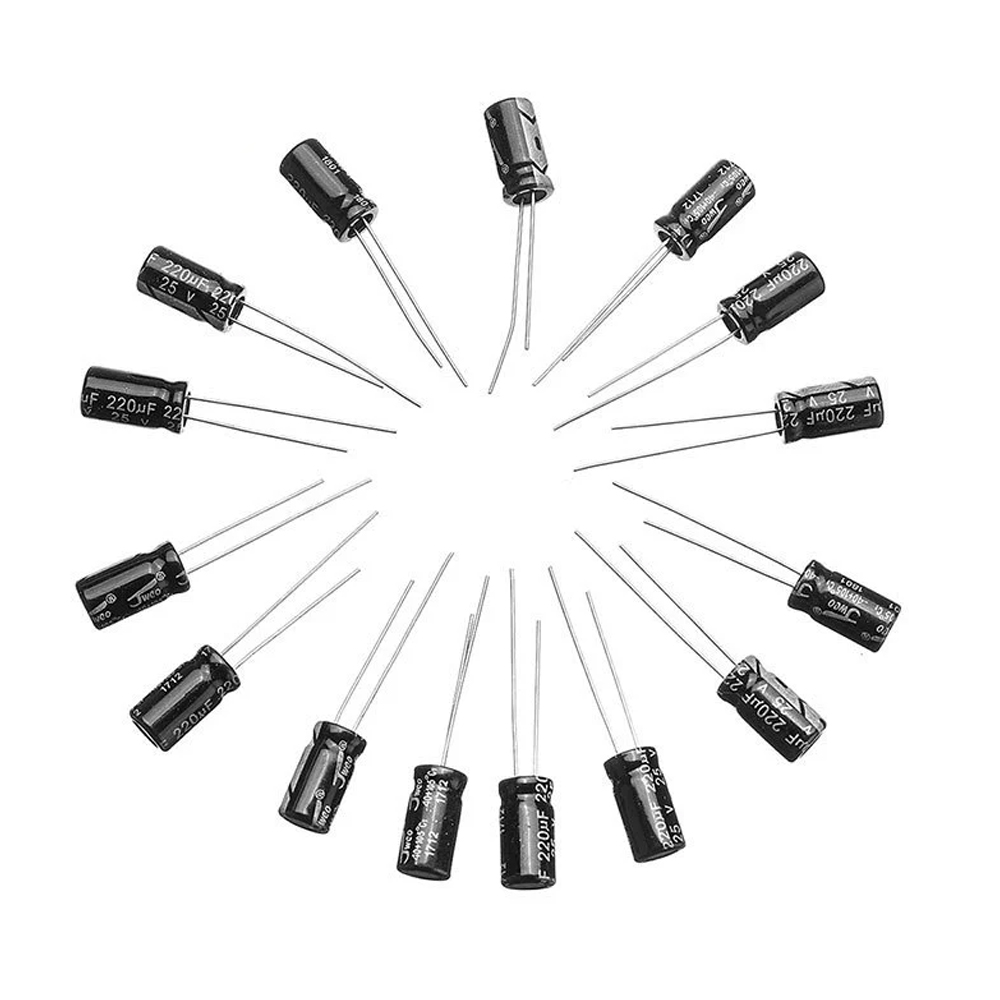 مجموعة مكونات إلكترونية من 500 - مراجعة Capacitor Kit Assortment وسعره