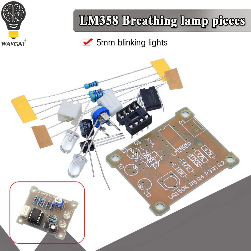 طقم إضاءة LED متنفسة WAVGAT LM - مراجعة Diy Electronics Lab وسعره