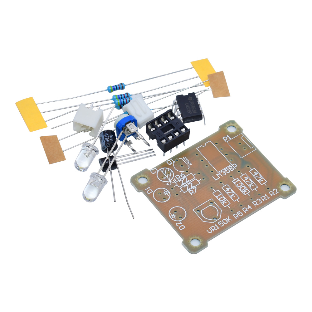 طقم إضاءة LED متنفسة WAVGAT LM - مراجعة Diy Electronics Lab وسعره
