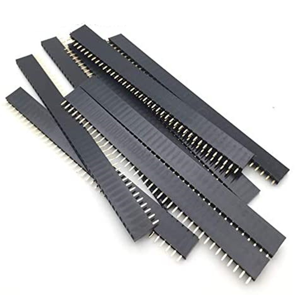20 قطعة 10 أزواج 40 دبوس 1x40  - مراجعة Male Female Header Pin وسعره