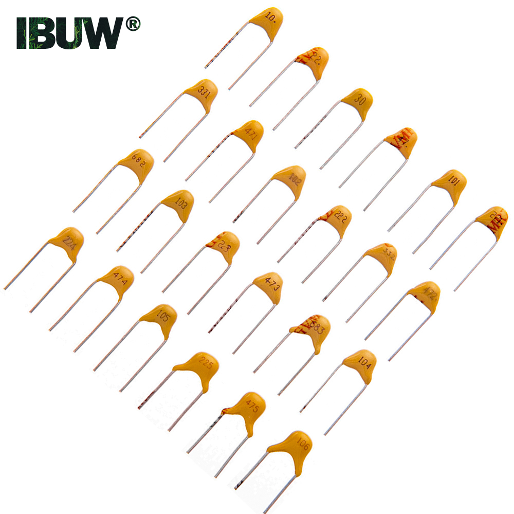 مكثف سيراميك أحادي الكتلة 50 ف - مراجعة Capacitor Kit Assortment وسعره