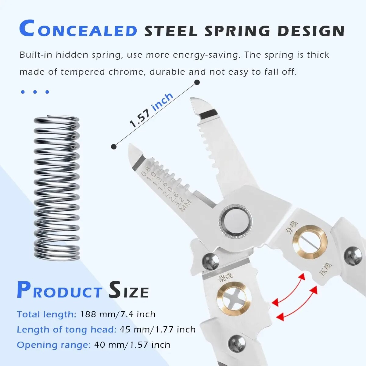 6 في 1 سلك متجرد كماشة الأسلاك - مراجعة Wire Stripper Cutter وسعره