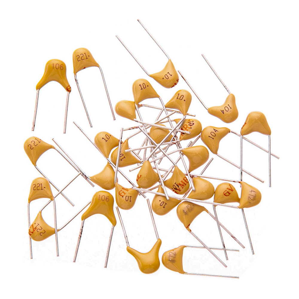مكثف سيراميك مونوليثيكي 30PF 4 - مراجعة Capacitor Kit Assortment وسعره
