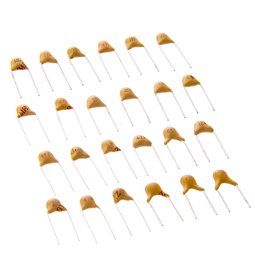 مكثف سيراميك مونوليثيكي 30PF 4 - مراجعة Capacitor Kit Assortment وسعره