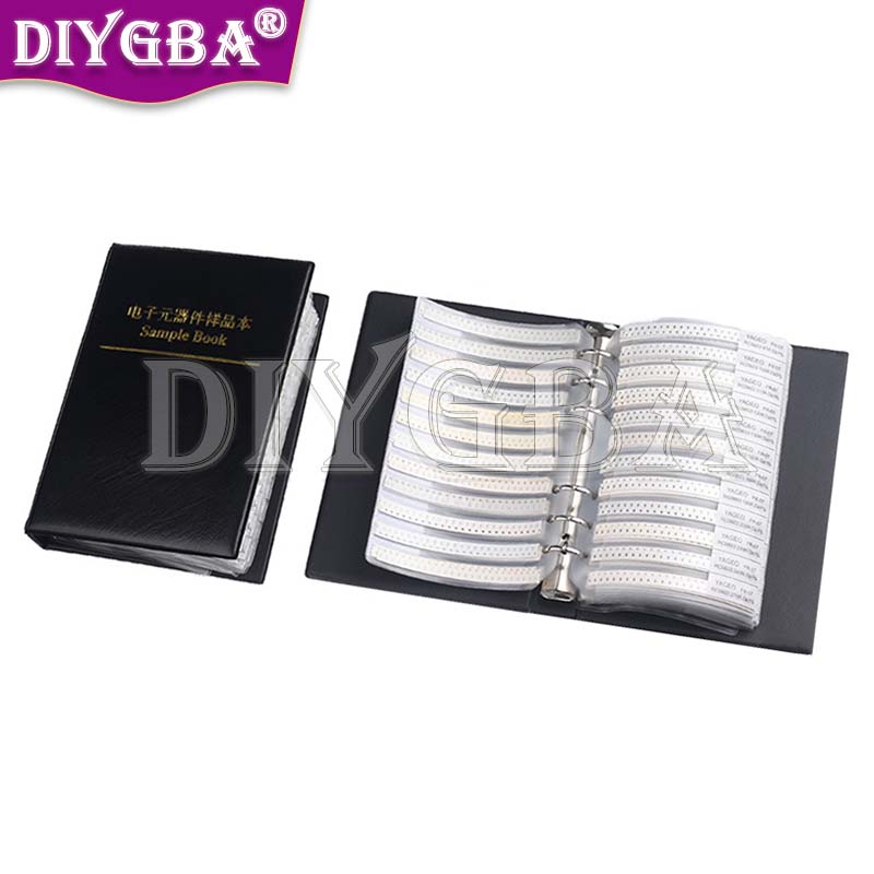 مجموعة متنوعة من كتاب العينات  - مراجعة Capacitor Kit Assortment وسعره