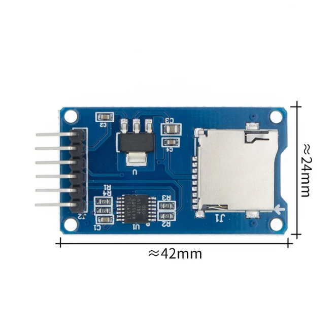 وحدة بطاقة SD Micro واجهة SPI  - مراجعة Sd Card Module Spi وسعره
