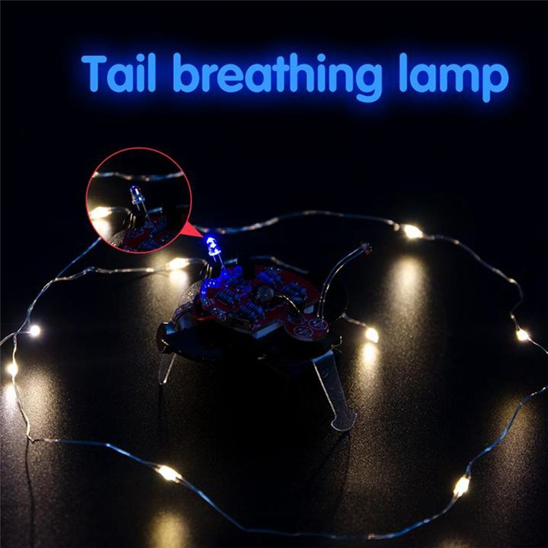 *A89Z اليراع روبوت حساس للضوء  - مراجعة Diy Electronics Learning Kit وسعره