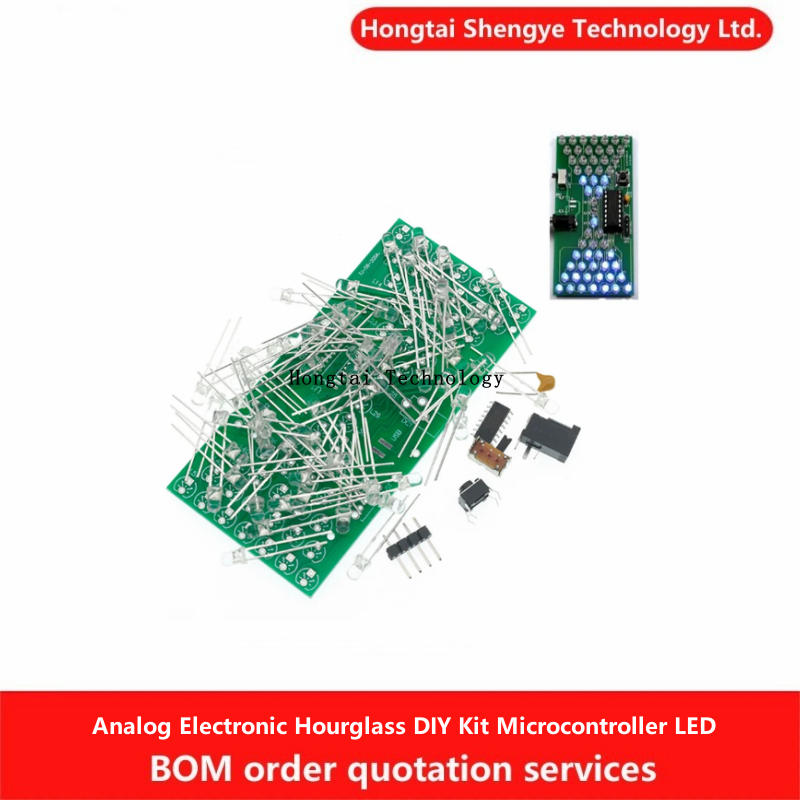 مجموعة الساعة الرملية الإلكترو - مراجعة Diy Analog Electronics وسعره