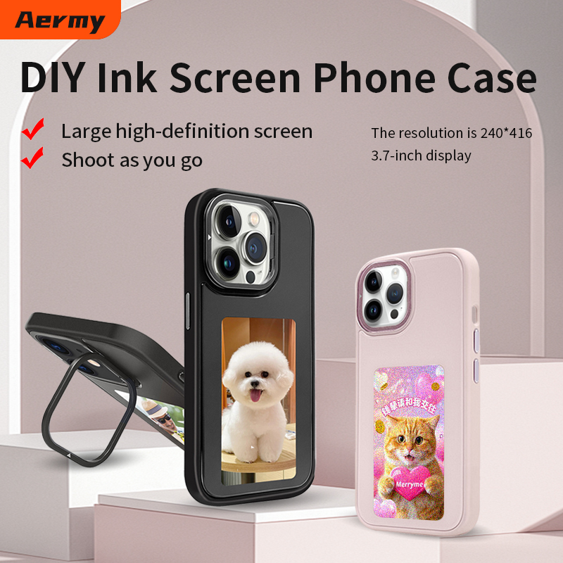 غطاء هاتف ذكي بتقنية NFC وشاشة - مراجعة Diy With Electronics وسعره