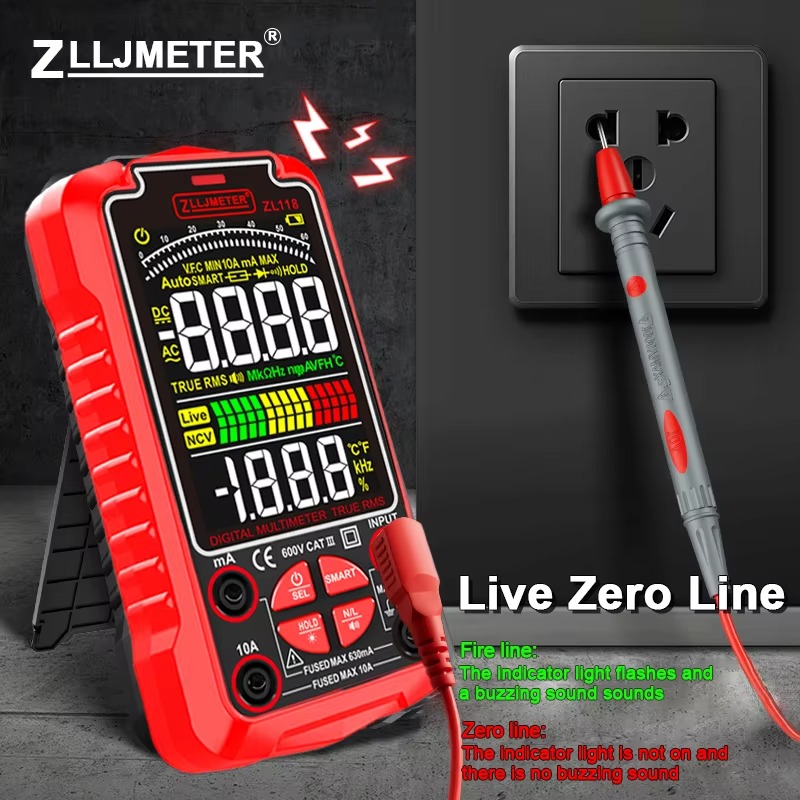 مقياس رقمي متعدد المدى التلقائ - مراجعة Multimeter Digital وسعره