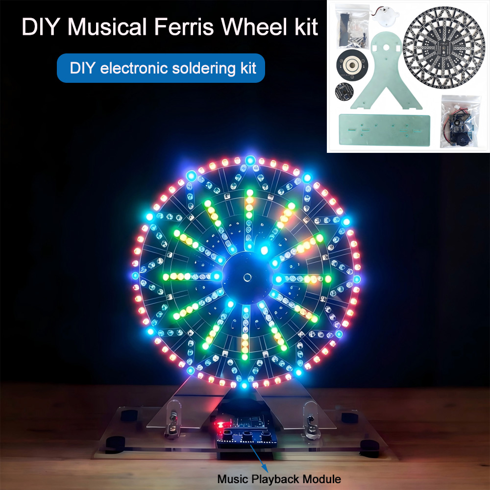 مجموعة أدوات إلكترونية للتركيب - مراجعة Diy Electronics Soldering Kit وسعره