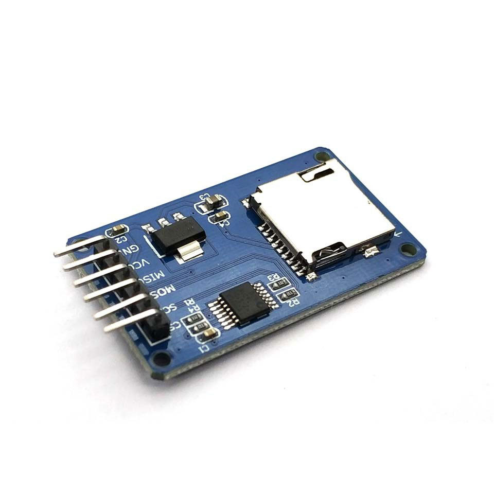 وحدة بطاقة مايكرو إس دي / قارئ - مراجعة Sd Card Module Spi وسعره