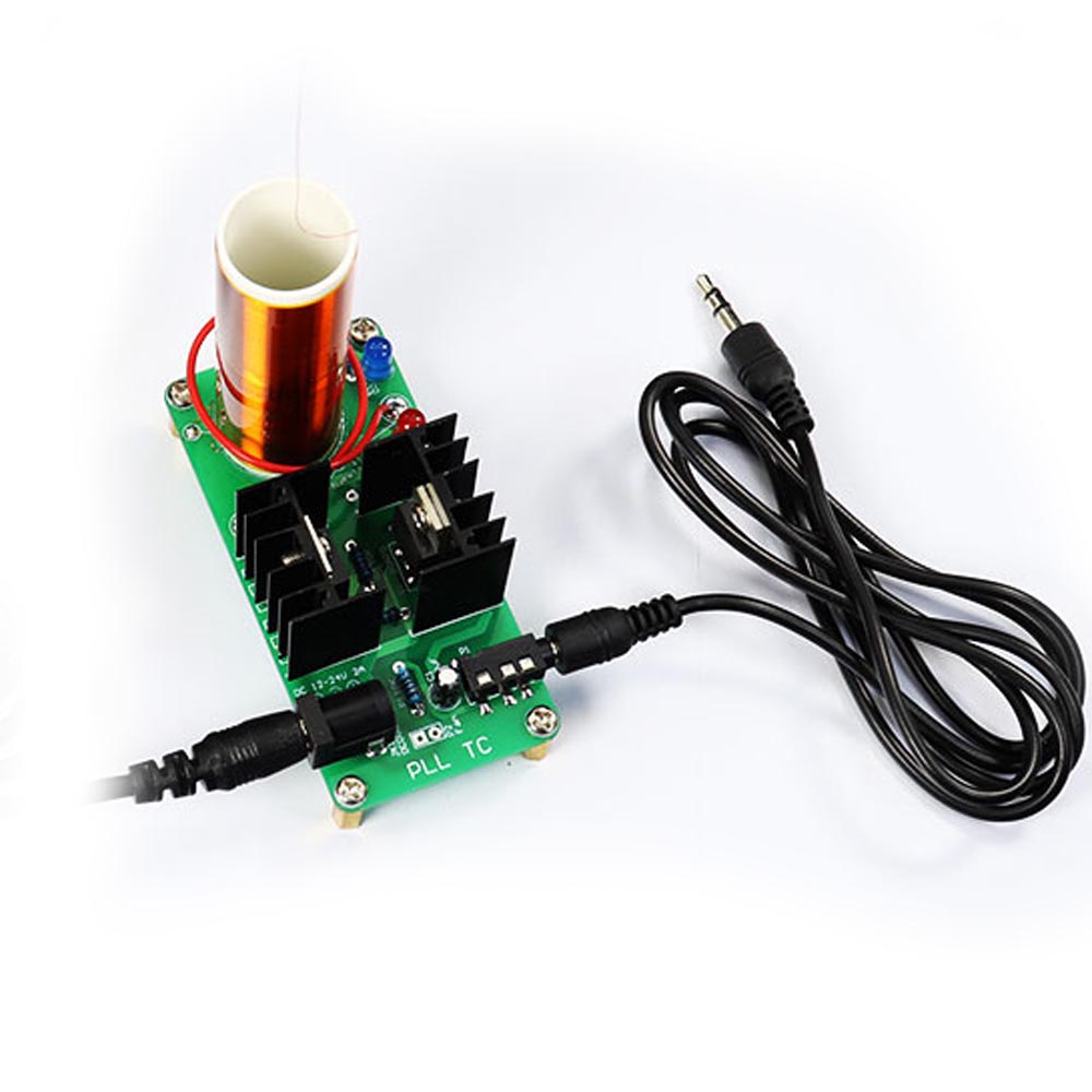 طقم ملف تيسلا الموسيقي الإلكتر - مراجعة Diy Electronics Soldering Kit وسعره