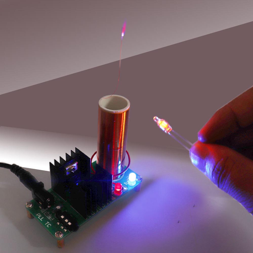طقم ملف تيسلا الموسيقي الإلكتر - مراجعة Diy Electronics Soldering Kit وسعره