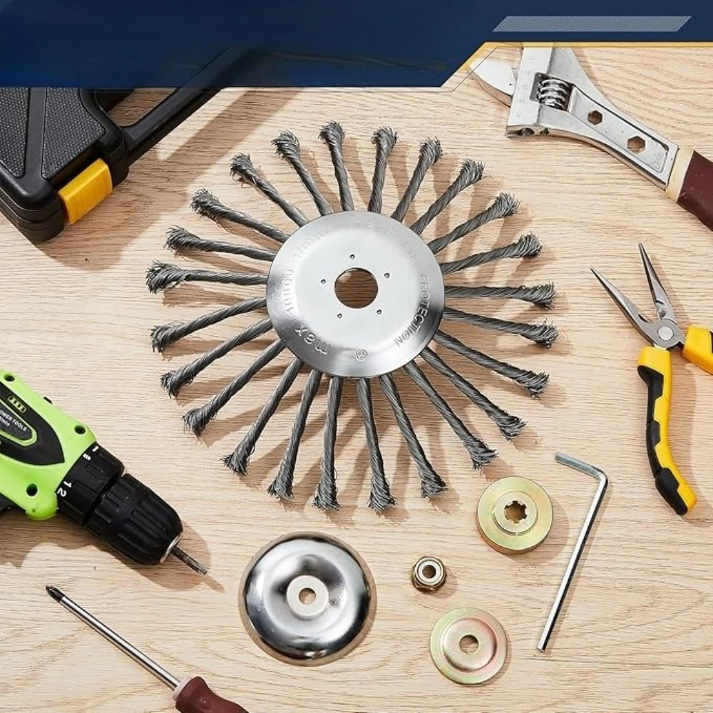 رأس فرشاة سلكية فولاذية 4/6/10 - مراجعة Wire Stripper Cutter وسعره