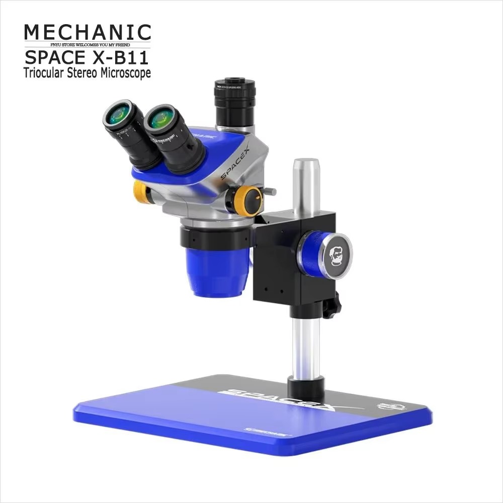 مجهر ثلاثي العدسات Ranlraka SP - مراجعة Diy Microscope For Electronics Repair وسعره