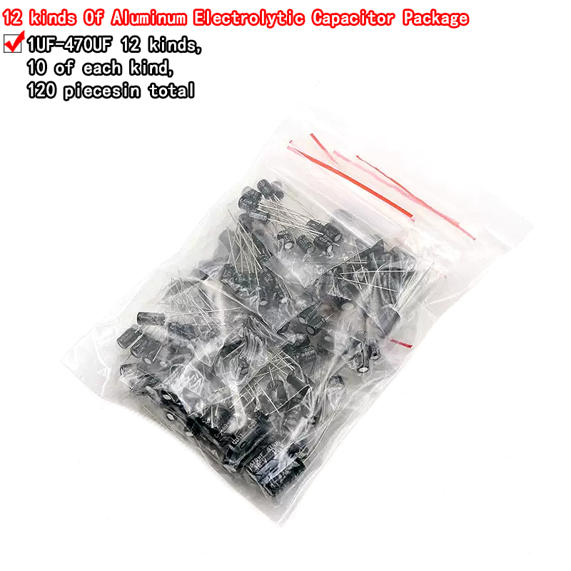 الألومنيوم كهربائيا مكثف مجموع - مراجعة Capacitor Kit Assortment وسعره
