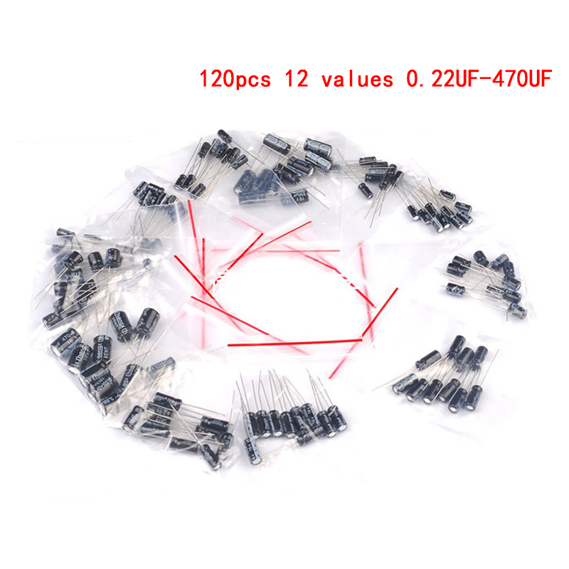 الألومنيوم كهربائيا مكثف مجموع - مراجعة Capacitor Kit Assortment وسعره