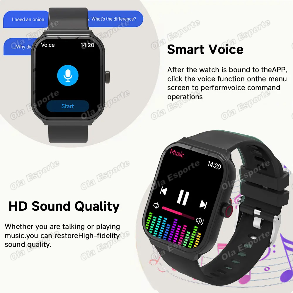 ساعة ذكية جديدة بشاشة عالية ال - مراجعة Diy Electronics Watch وسعره
