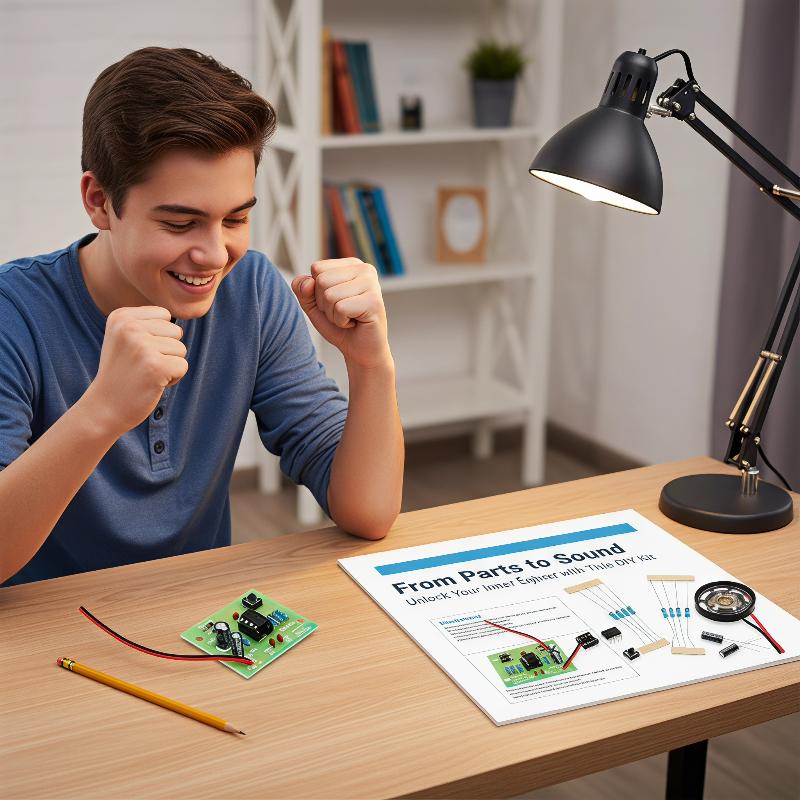 طقم تدريب على اللحام لجرس البا - مراجعة Diy Electronics Soldering Kit وسعره