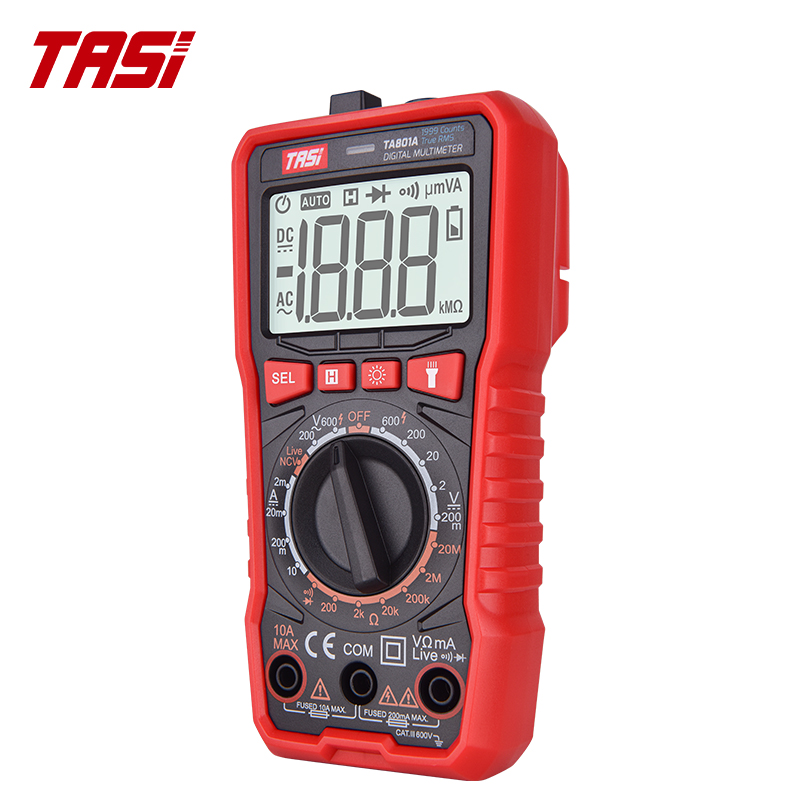 جهاز قياس رقمي ذكي TA801A، 600 - مراجعة Multimeter Digital وسعره