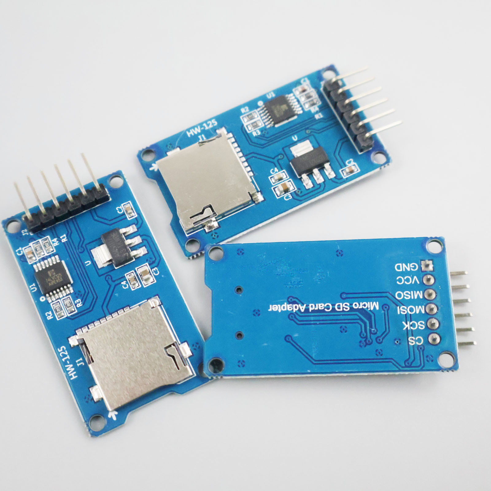 لوحة توسيع ذاكرة Micro SD، وحد - مراجعة Sd Card Module Spi وسعره