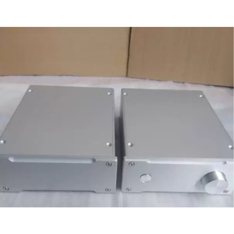 علبة مكبر صوت من سبائك الألومن - مراجعة Diy Electronics Box وسعره