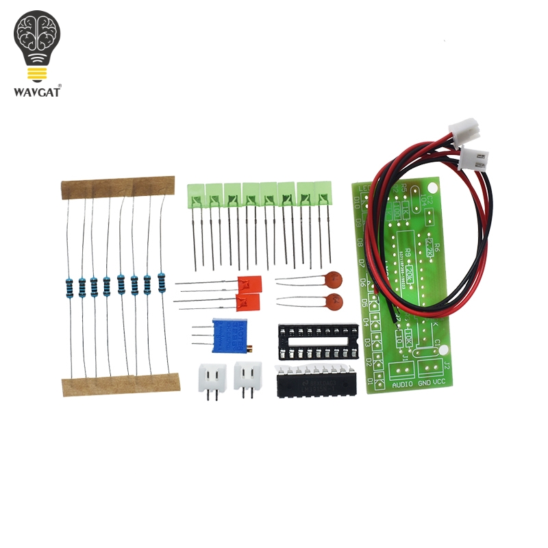 LM3915 تيار مستمر 9 فولت-12 فو - مراجعة Diy Electronics Lab وسعره