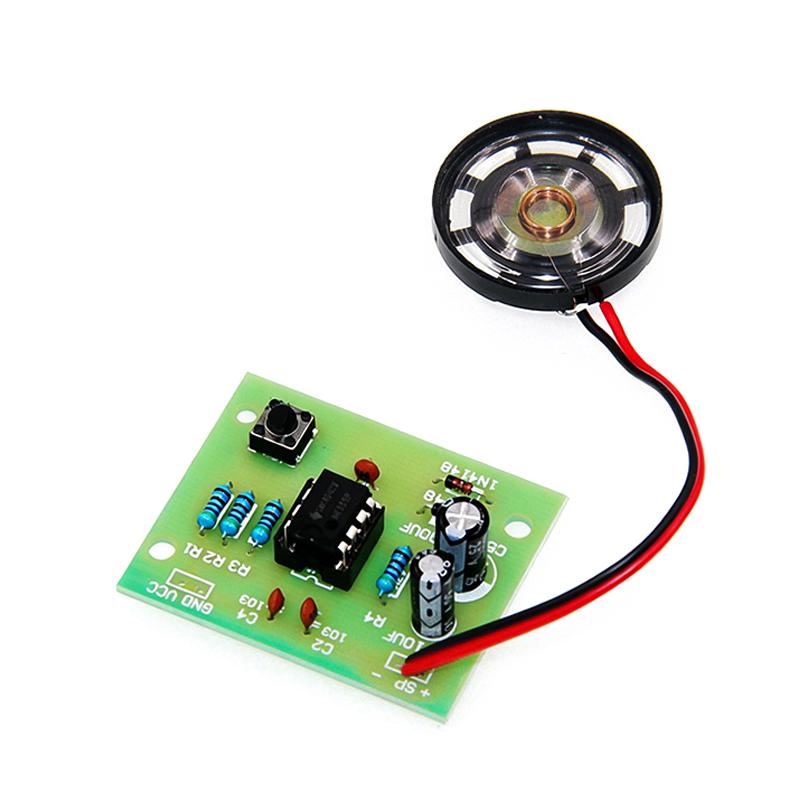 طقم جرس باب احترافي NE555 للتر - مراجعة Diy Electronics Soldering Kit وسعره