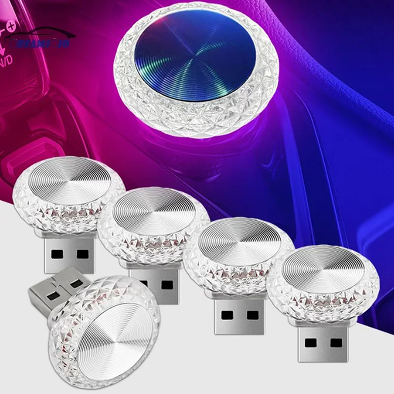 سيارة جديدة صغيرة LED ديكور US - مراجعة Diy Lamp Electronics وسعره