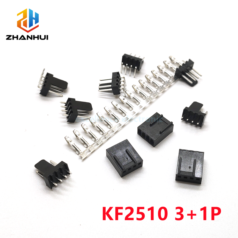 10-50 قطعة موصل KF2510 بـ 4 دب - مراجعة Male Female Header Pin وسعره