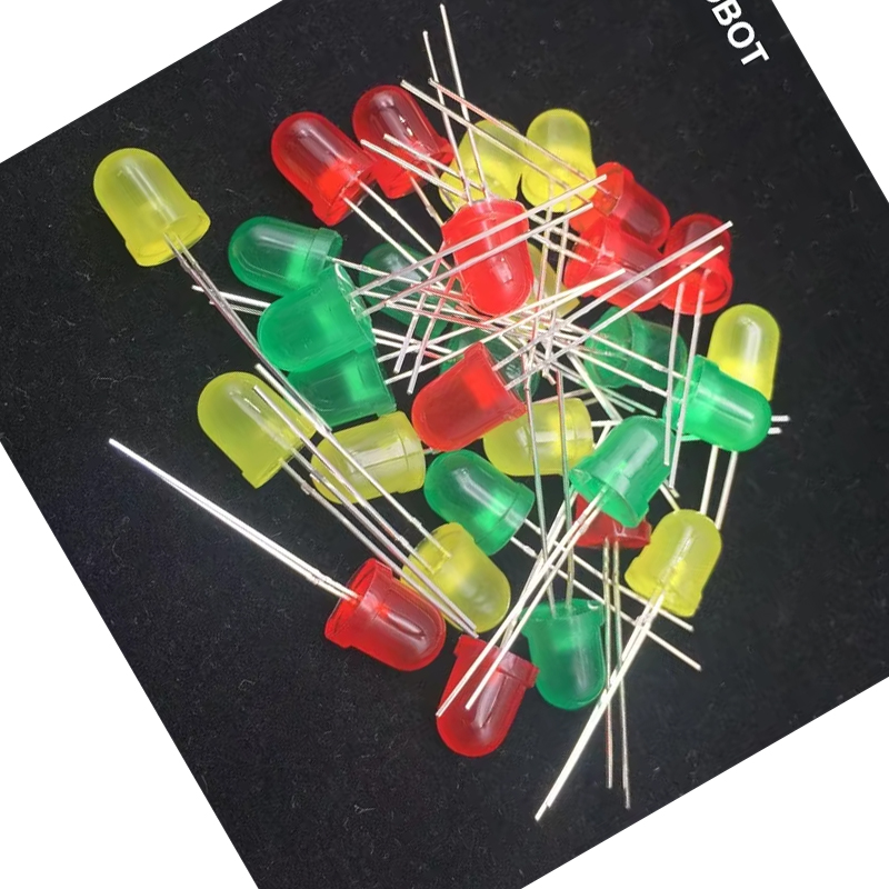 30 قطعة من مصابيح LED بقطر 8 م - مراجعة Diy Electronics For Sale وسعره