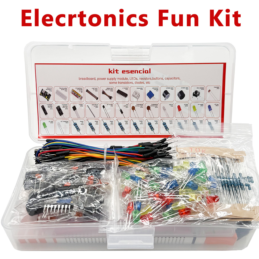 لوحة تجارب إلكترونية بـ 830 نق - مراجعة Capacitor Kit Assortment وسعره