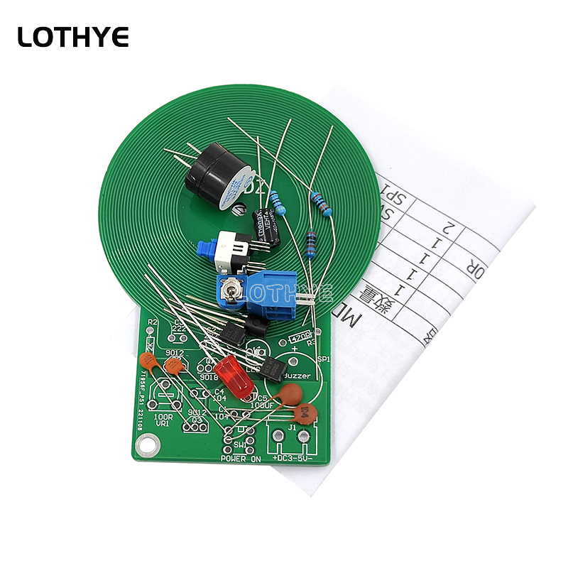 تيار مستمر 3 فولت-5 فولت كاشف  - مراجعة Diy Electronics Soldering Kit وسعره