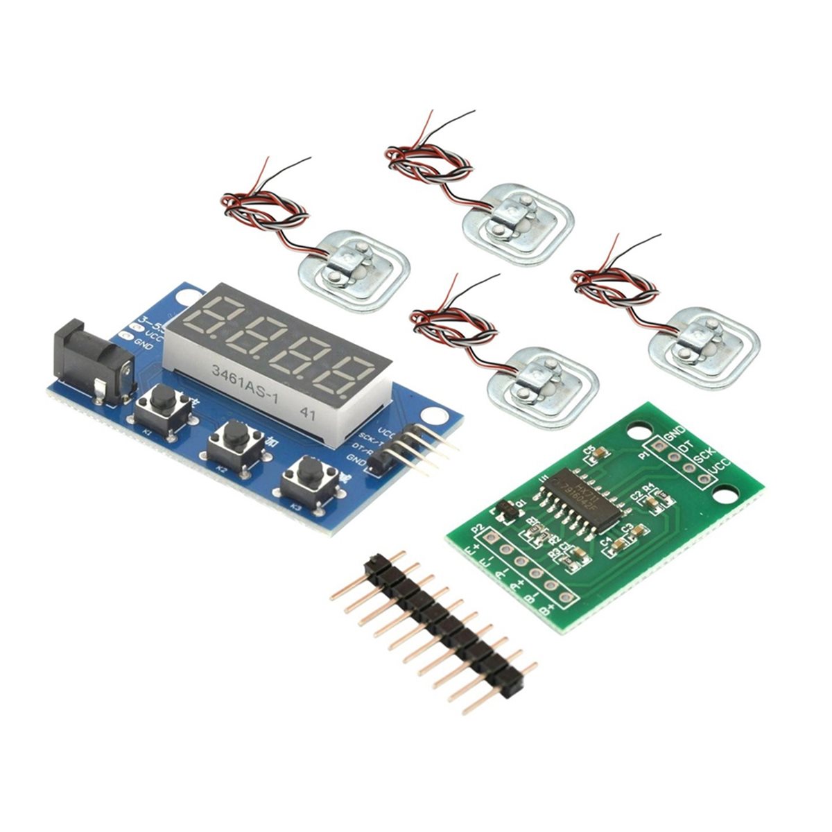 وحدة استشعار الوزن والضغط HX71 - مراجعة Diy Electronics Load Cell وسعره